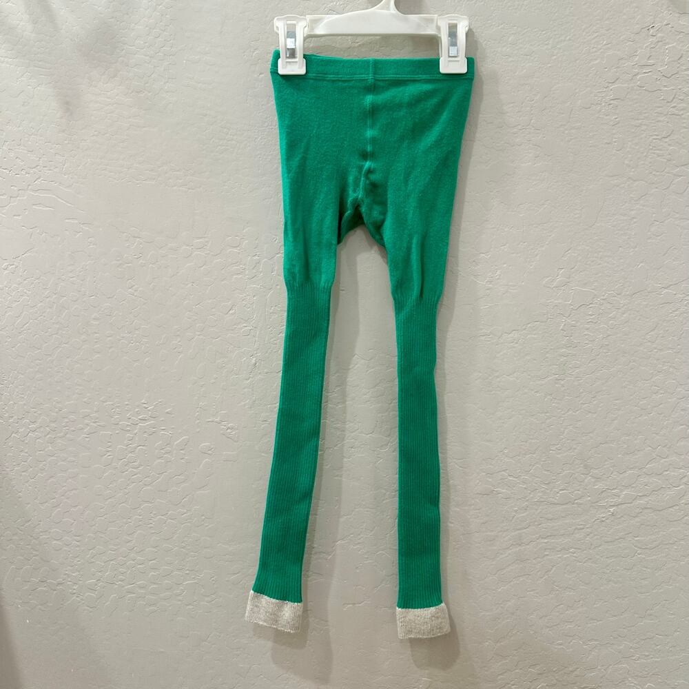 Mini Boden Green Footless Tights